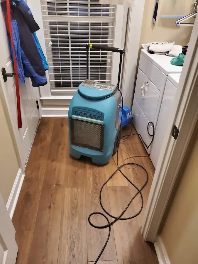 Commercial dehumidifier deployed for Flood Damage Cleanup in Paragould