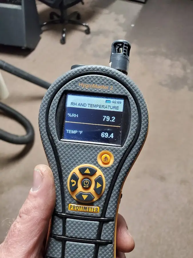 Moisture meter humidity assessment for Fire & Smoke Damage Restoration in Paragould