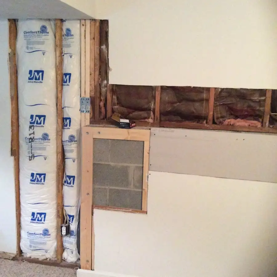 Wall insulation replacement during Structural Drying in Paragould